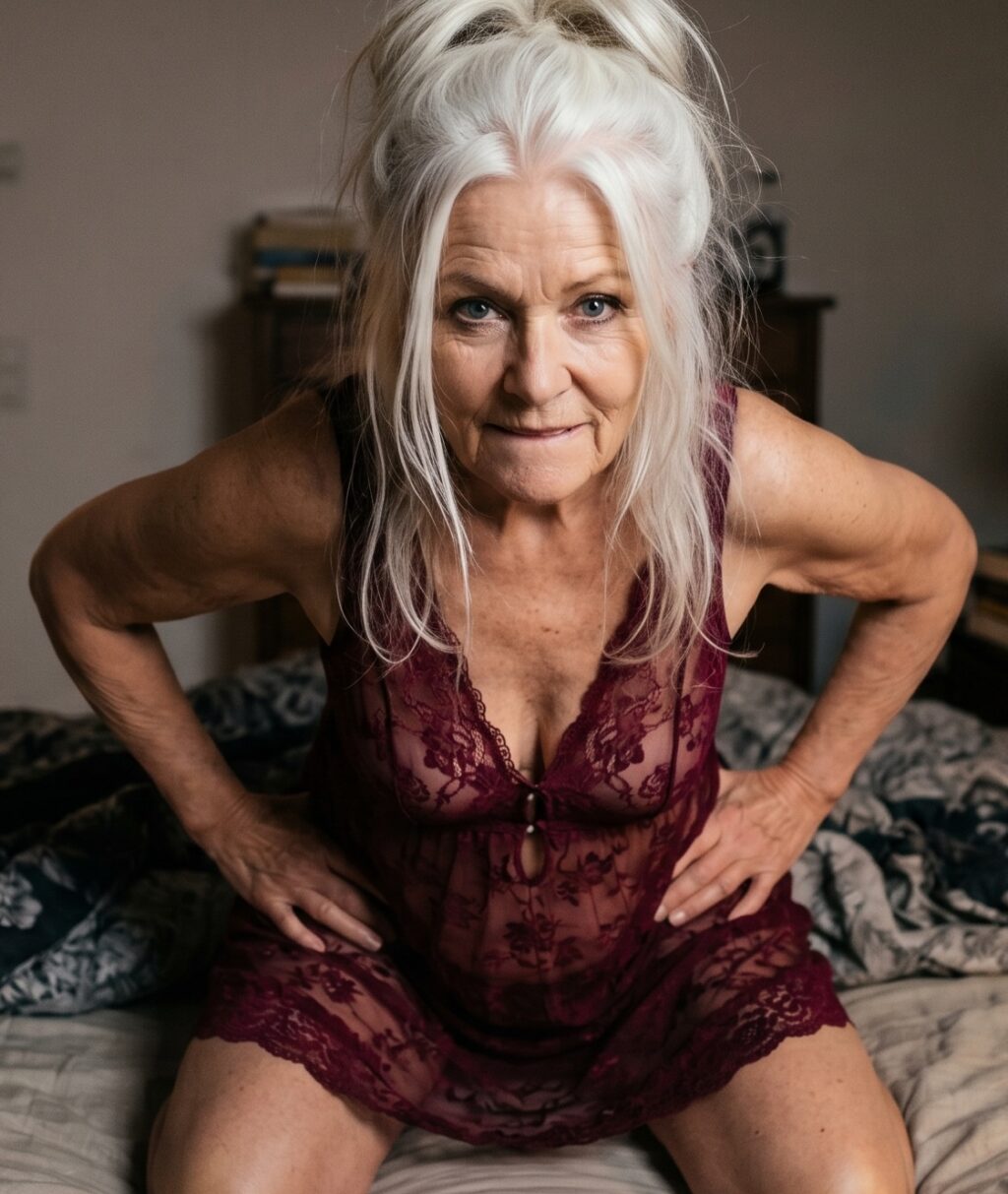 Rencontre mamie coquine libertine et GILF chaude au lit